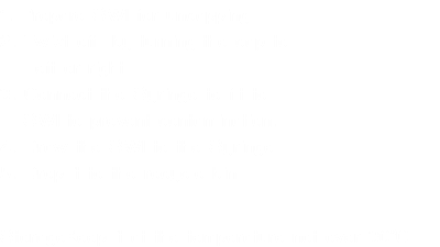 1. Prepare SWI for uncapping
2. Twist off by turning the cap to left or right
3. Connect the Syringe to fit to SWI to prevent contamination.
4. Draw the SWI to the Syringe
5. Drop it to the recycle bin StorageKeep it at the temperature not over 30°C